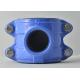 Ductile Iron GGG50 PVC Pipe Clamp Saddle Clamp Dn25 - Dn110 Internal With Thread