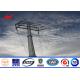 11m 3mm Thickness Electrical Steel Utility Pole For Transmission Line