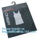 Shirt Packaging Bags, Hanger Frosted Bags, Packaging Bag Hook Hanger Bag Underwear Shirt Bag