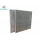 Aluminum Metal Mesh Pleated Air Filters Washable For Kitchen Hood