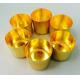 Melting gold crucible golden color high quality standard exported package