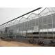 High Durability Agricultural Glass Greenhouse 3m - 7m Side Height For Scientific Research