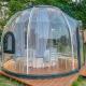 Aluminium Frame 6m Glass Dome House Glamping Glass Dome Tent With Bathroom