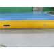 Blue 3m - 15m Inflatable Gymnastics Mat For Fitness Center Training Lightweight