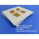 Rogers RO4360G2 60mil Double Sided High Frequency PCB With Immersion Gold for Ground-based Radar