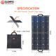 40800mAh Home Solar Energy System 110V/220V AC Sistema Portatile Energy Con Power Bank USB