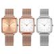 316L Stainless Steel Womens Fashion Watch Your Own Logo Square Case