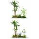 Lifelike Artificial Banana Tree Landscaping Projects For Indoor Decoration Exibition Hall
