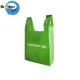 Cheap Eco-Friendly Reusable W Cut T Shirt Vest PP Non Woven Supermarket Tote Grocery Shopping Carry Gift Bag for Sale