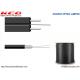 PVC LSZH 2fo SM Monomode G657A Optical Fibre Drop FTTH Cable 2km 1km