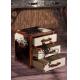 classical old style antique 3 drawer case furniture