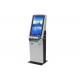 Ticket Dispensing Touch Screen Kiosk 8RS-232 Ports Interface High Safety