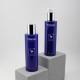 Shampoo 200ml Blue Plastic Packaging Bottles With Pump