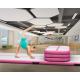 Mini Air Track Gym Mat / Inflatable Tumble Track Digitial Printing Logo