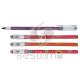 2012 new style HB Plastic Ball Pen / Pencil with eraser  for promotion, advertising MT2116