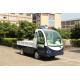 Transportation Electric Hotel Buggy Car 2 Seats With A Flat Fencing Cargo