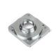 Small Batch CNC Machining Square Shape Flanges Stainless Steel