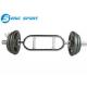 chrome 28mm dia  handle barbell plate ,50mm dia olympic plate  with weightlifting bar
