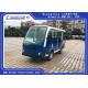 Multi - Purpose Electric Sightseeing Bus 11 Seater with a Cargo Box Tourist Coach