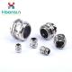 Nickel Plating Waterproof Cable Gland M Series / Silicone Rubber Metal Cable Gland