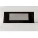 OEM Flat Polish Edge Gray Logo Printing Oven Tempered Glass