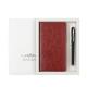 Customized Debossed Logo A5 Leather Notebook with Printed Design and 100 Inner Sheets