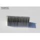 High Power LED Heat Sink Extrusion Profiles PVDF / Carbon - Flouride Coated