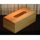 Wooden tissue boxes, Solid pine wood, Varnished finish