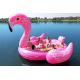 Giant Pink Inflatable Flamingo Pool Float Outdoor Lake Adults Float Inflatable For Party