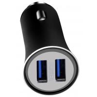 Aluminum Alloy Coated High Speed USB Car Charger  With Over - Current Protection