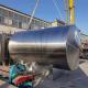 2 Tons Atmospheric Pressure Used Stainless Steel Cone Bottom Tanks