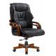 Adjustable Height Executive Leather Computer Chair , Corporate Office Chairs