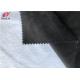 Solid Black White Minky Plush Fabric 1mm Super Soft Velboa Upholstery Fabric