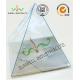 Handmade Custom Gift / Craft Clear Packaging Boxes Triangle Glossy Lamination