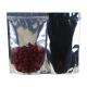 Front Clear Back Foil Plastic Food Packaging Bags With Zip Lock