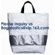 Tote Toiletry Bag Eco Friendly Recycled Waterproof Tear Resistant Large Tyvek Tote Zipper Shopping Bag With Logo Custom