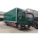 CNHTC 4*2 Wheel Drive Type Green Small Cargo Truck For Mail And Pacel Transportation
