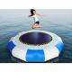 Inflatable Water Trampoline With Metal Structure And Spring Outdoor Water Sports
