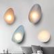 Nordic LED Wall Lamps Living Room Designer Lamp Modern Glass Pebble Wall Light （WH-OR-22）