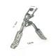 Stainless Steel Mechanical Eyelash Curler Easy Operation Private Label