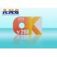 Irregular Shape Custom PVC Card / PVC Gift Card Plastic For Commemorative