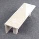 Light Yellow Interior Marble Stairs Decorative  0.5% Water Absorption