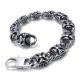 High Quality Tagor Stainless Steel Jewelry Fashion Men's Casting Bracelet PXB079