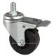 Edl Mini 2 30kg Threaded Brake PU Caster 2642-63 Customization for Your Satisfaction
