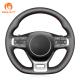 Pruple Artificial Leather Hand Sewing Steering Wheel Cover for Kia Sportage K5 GT Line 2021 2022 2023