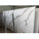 Engineered Artificial Stone Calacatta White Quartz Stone Large Slab
