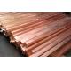 Square Solid Copper Bar Golden Yellow GB/T 5585.1-2005 Thickness 3mm-12mm