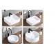 White Vitreous China Wash Basin Commercial Bathroom Wash Basin Table Top
