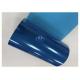 50μm Blue PET Silicone Release Film Single Side UV Cured Excellent Properties in Release force and Subsequent Adhesion