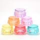 ABS Face Cream Jar 3g 5g 3g/5g Diamond Face Box Pink